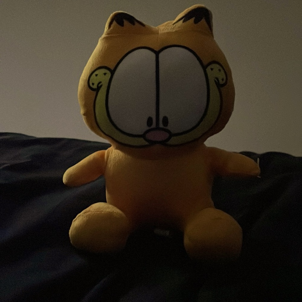 Miniature Garfield plushie